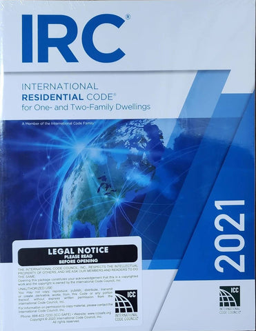 2021 International Residential Code (International Code Council Series)