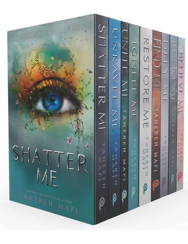 Shatter Me Series Collection 9 Books Set By Tahereh Mafi