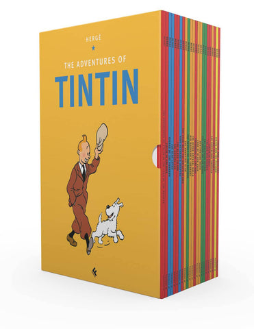 Tintin Paperback Boxed Set 23 titles